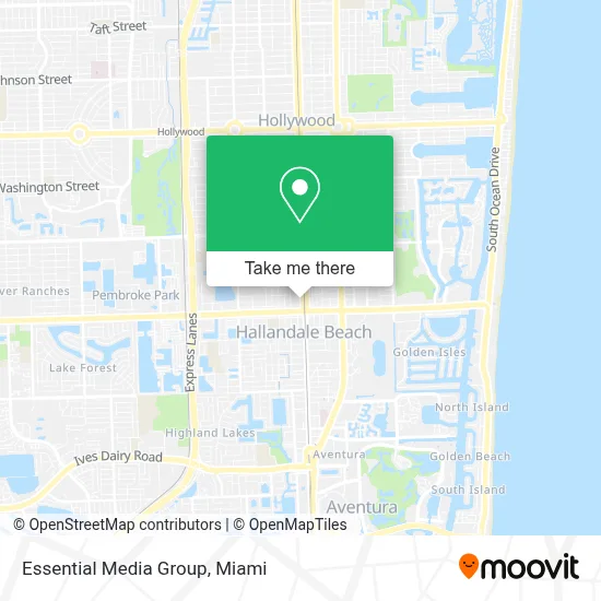 Essential Media Group map