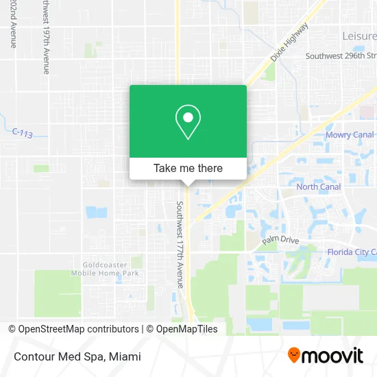 Contour Med Spa map