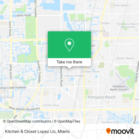 Kitchen & Closet Lopez Llc map