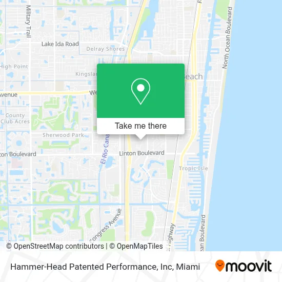 Hammer-Head Patented Performance, Inc map