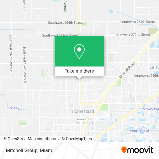 Mitchell Group map