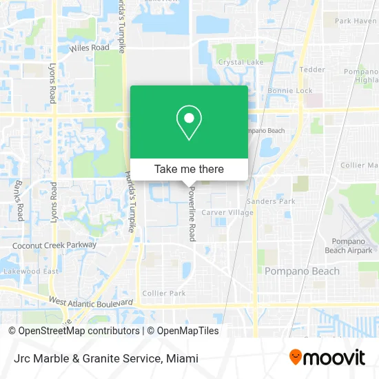 Jrc Marble & Granite Service map