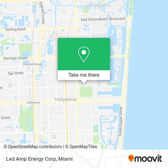 Led Amp Energy Corp map