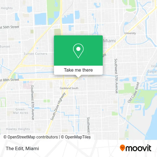 The Edit map