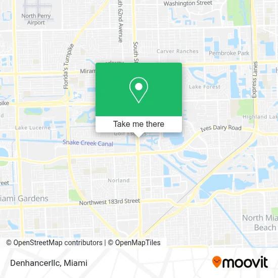 Denhancerllc map
