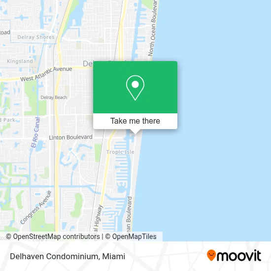 Delhaven Condominium map