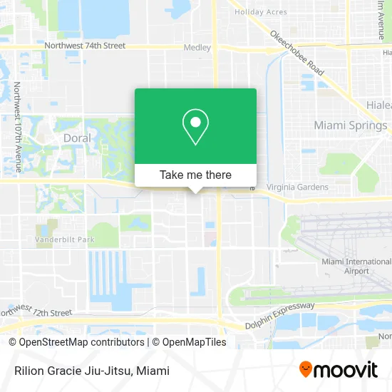 Rilion Gracie Jiu-Jitsu map