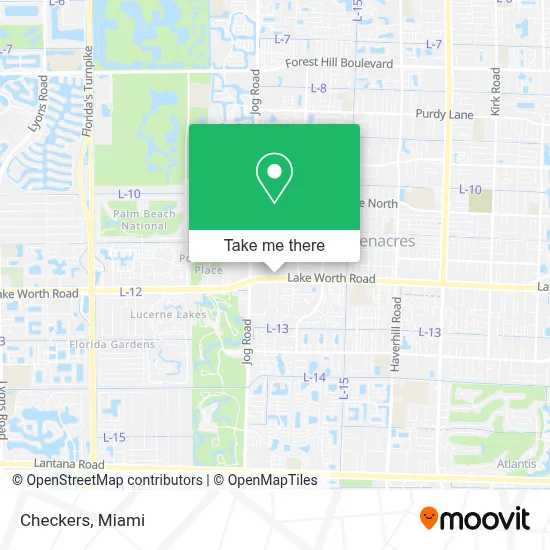 Checkers map
