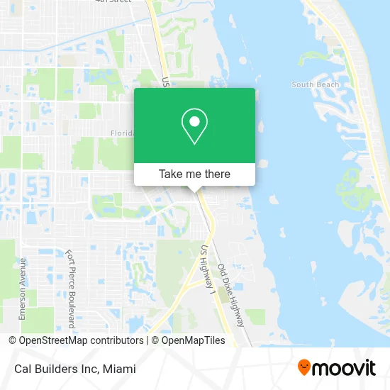 Cal Builders Inc map