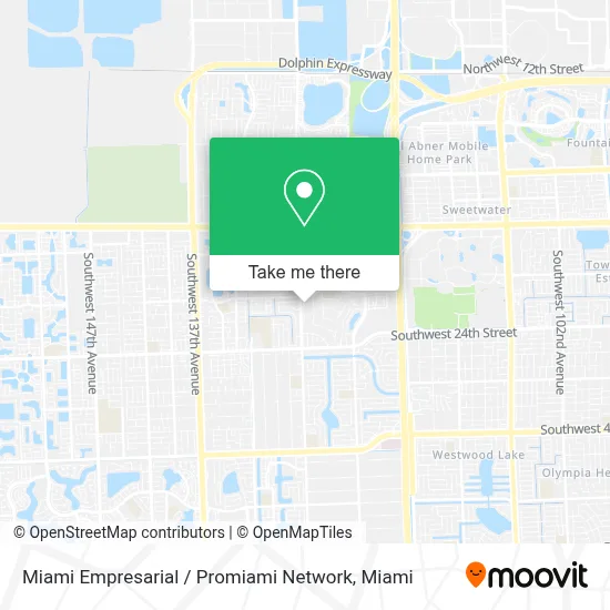 Miami Empresarial / Promiami Network map