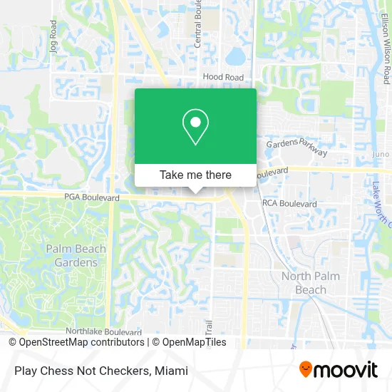 Play Chess Not Checkers map