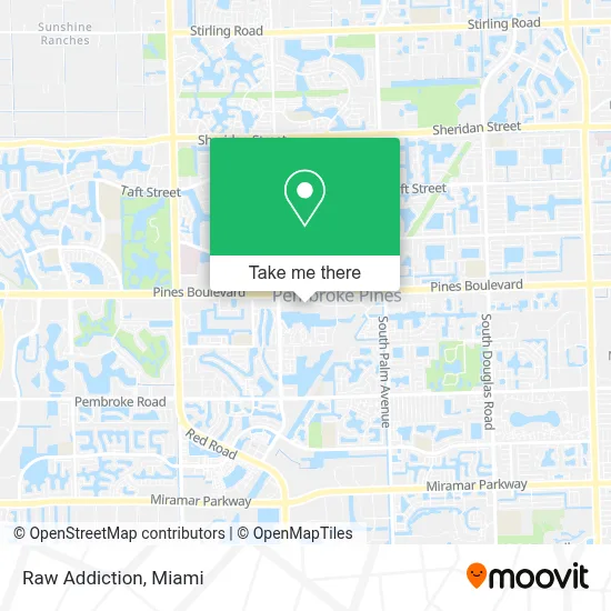 Raw Addiction map
