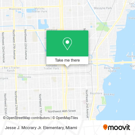 Jesse J. Mccrary Jr. Elementary map