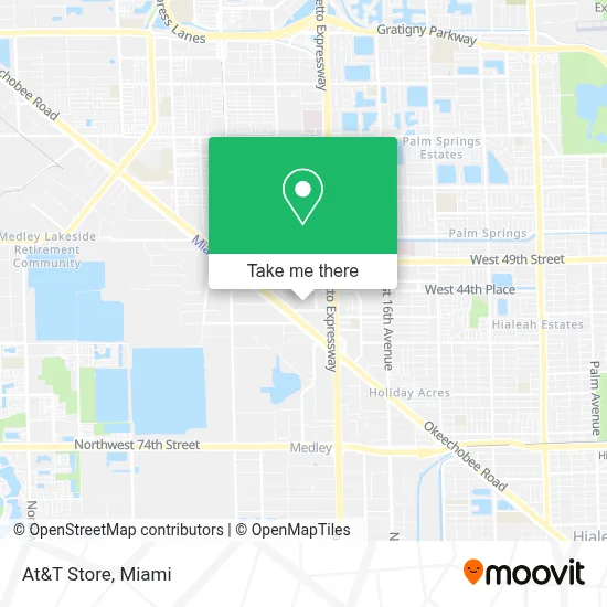 At&T Store map