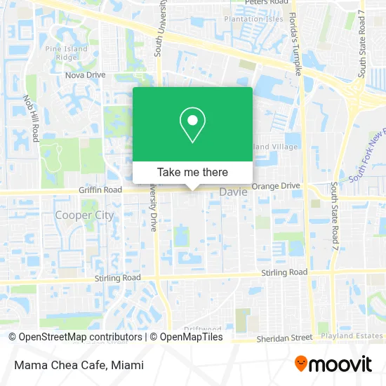 Mama Chea Cafe map