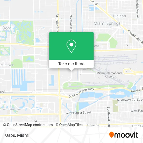 Usps map