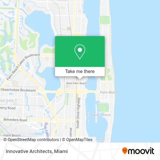 Innovative Architects map