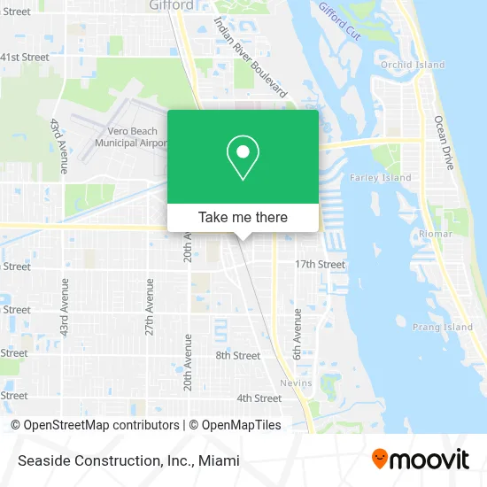 Seaside Construction, Inc. map