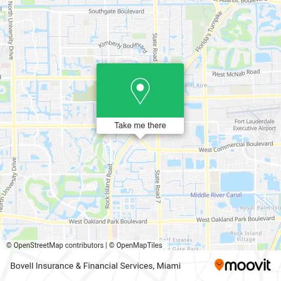 Bovell Insurance & Financial Services map