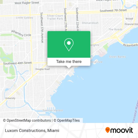 Luxom Constructions map