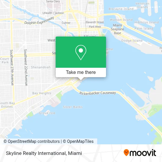 Skyline Realty International map