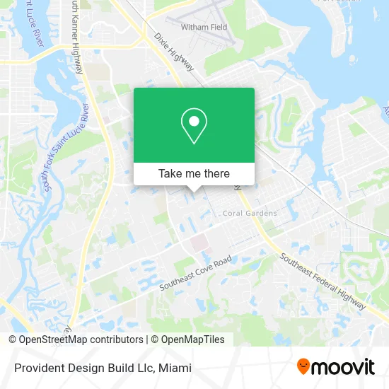 Provident Design Build Llc map