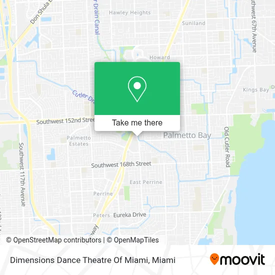 Dimensions Dance Theatre Of Miami map