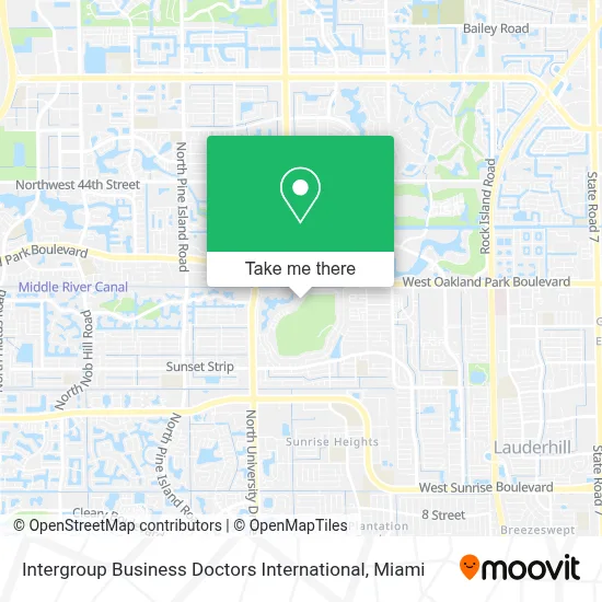 Intergroup Business Doctors International map