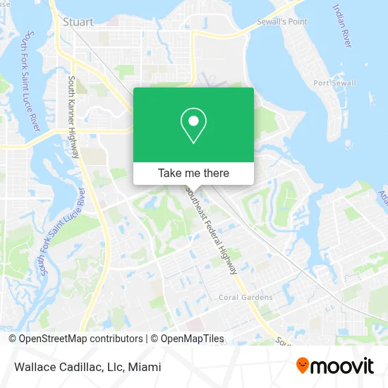 Wallace Cadillac, Llc map
