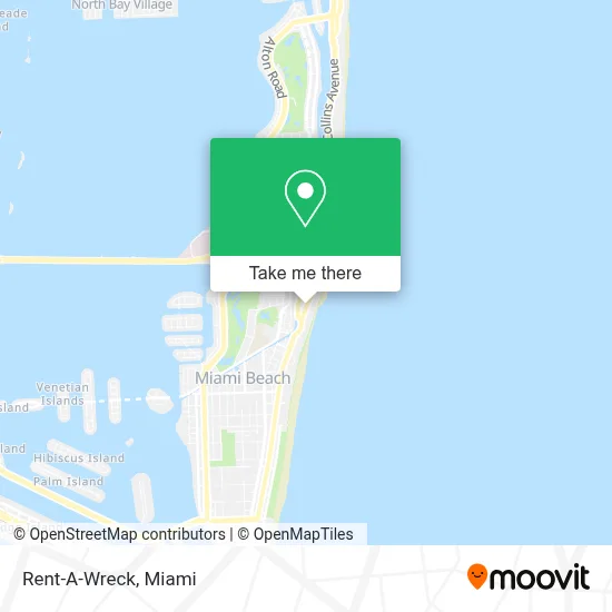 Rent-A-Wreck map