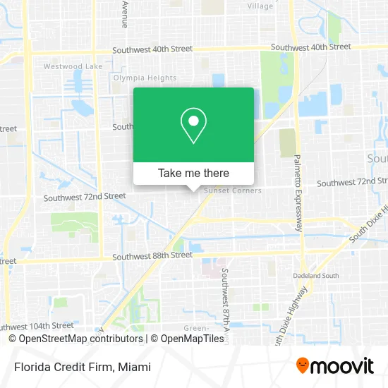 Florida Credit Firm map