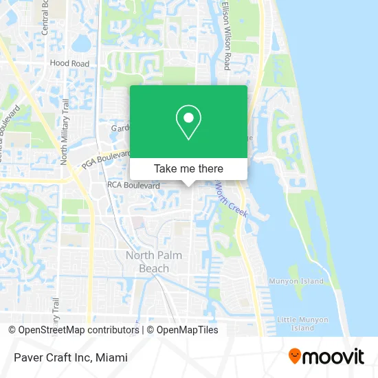 Paver Craft Inc map