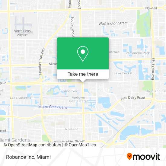 Robance Inc map