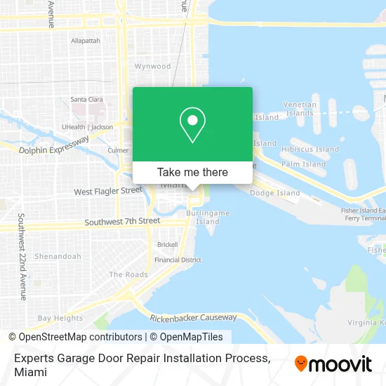 Experts Garage Door Repair Installation Process map