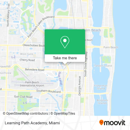 Learning Path Academy map
