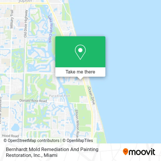 Bernhardt Mold Remediation And Painting Restoration, Inc. map