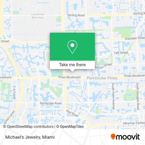 Michael's Jewelry map