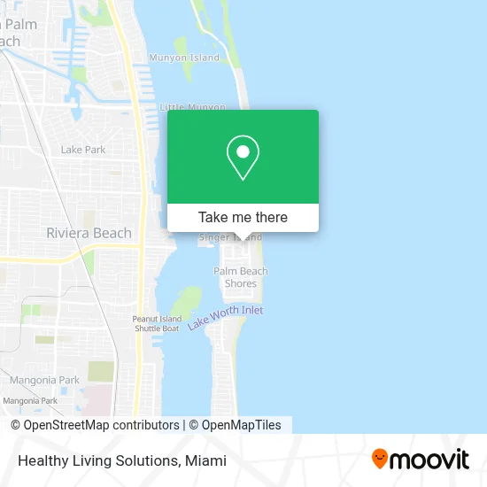 Healthy Living Solutions map