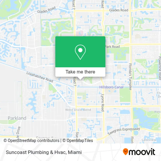 Suncoast Plumbing & Hvac map