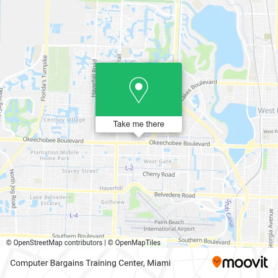 Computer Bargains Training Center map