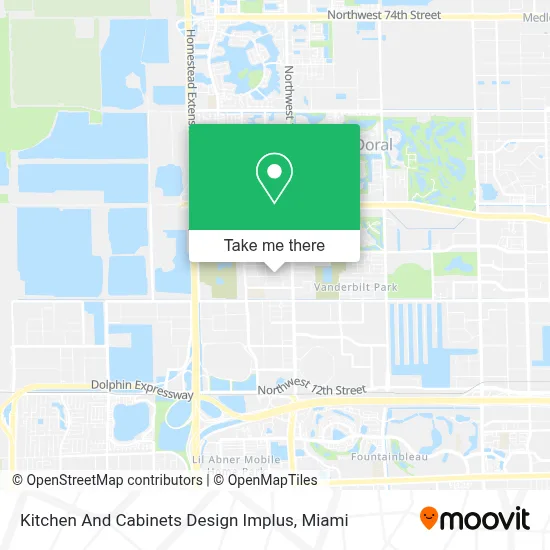 Kitchen And Cabinets Design Implus map