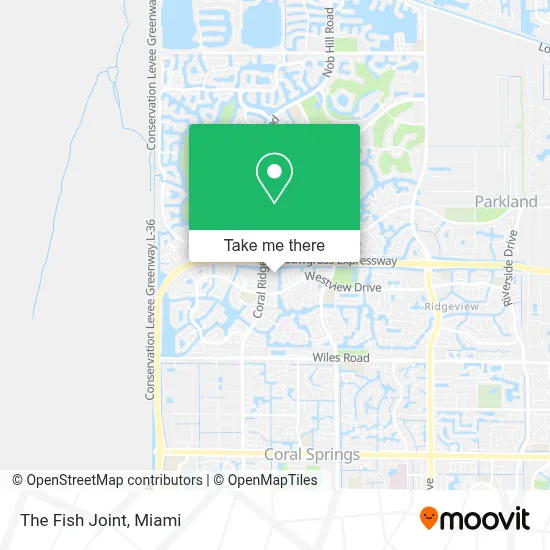 The Fish Joint map