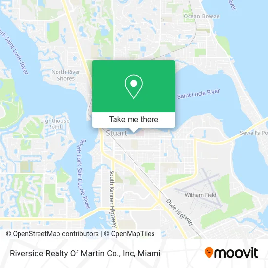 Riverside Realty Of Martin Co., Inc map