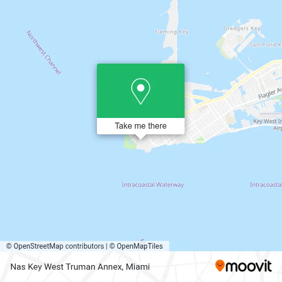 Nas Key West Truman Annex map