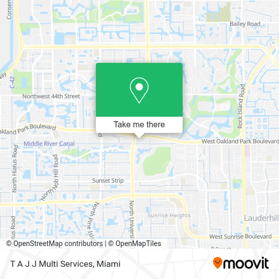 T A J J Multi Services map