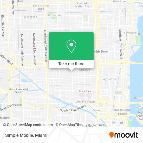 Simple Mobile map