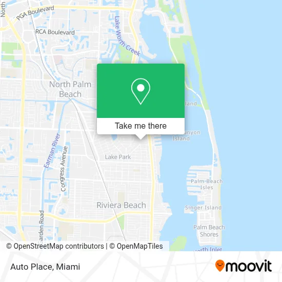 Auto Place map