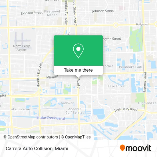 Carrera Auto Collision map