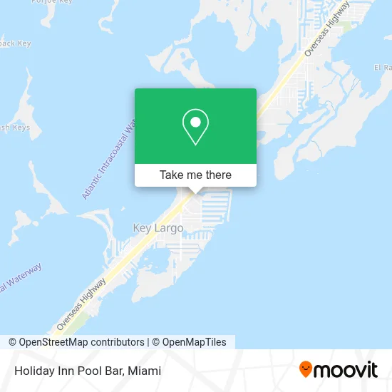 Holiday Inn Pool Bar map