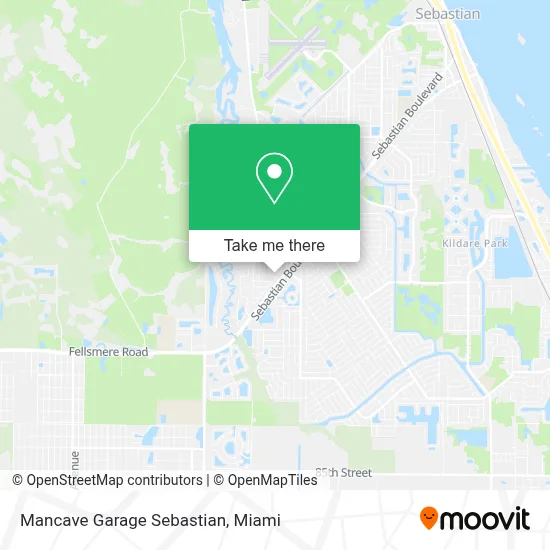 Mancave Garage Sebastian map